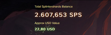 SPS Value Screenshot