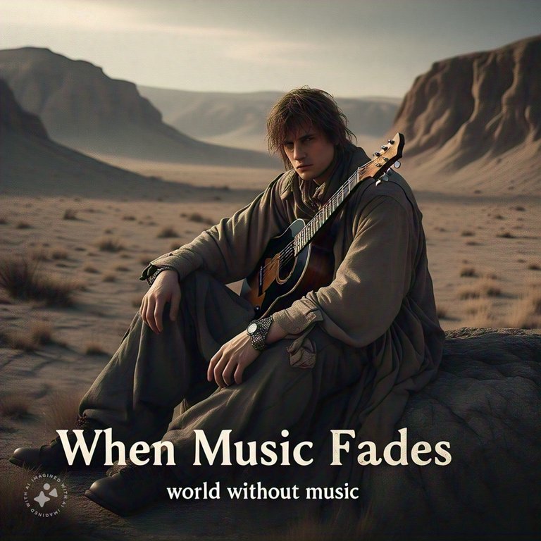 When music fades: the void of melody 