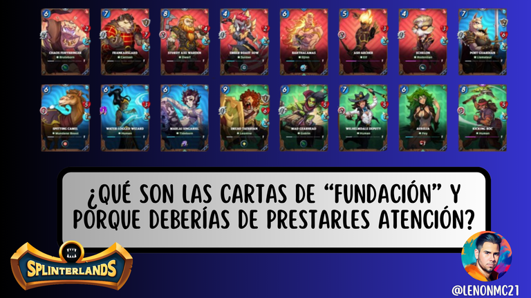 ¿Qué son las cartas de “Fundación” y porque deberías de prestarles atención? [ES-EN]