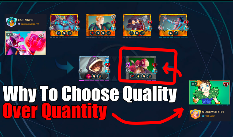 The Battle Of Splinterland Will Show You That Why to Prefer Quality Over Quantity ( Use Your Mind  to Win the Battle)