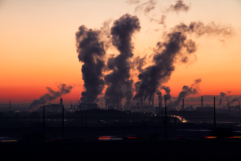 Pollution and the environmental damage on humans. 