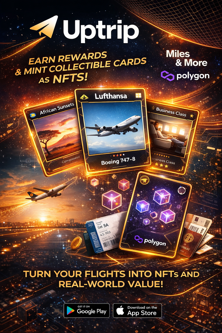 Uptrip App: Turning Flights into NFTs, Rewards, and Real-World Value