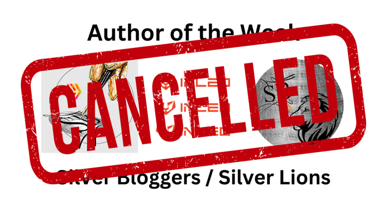 Final AOTW result as AOTW has been terminated