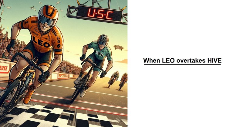 Congratulations Leo on overtaking Hive !