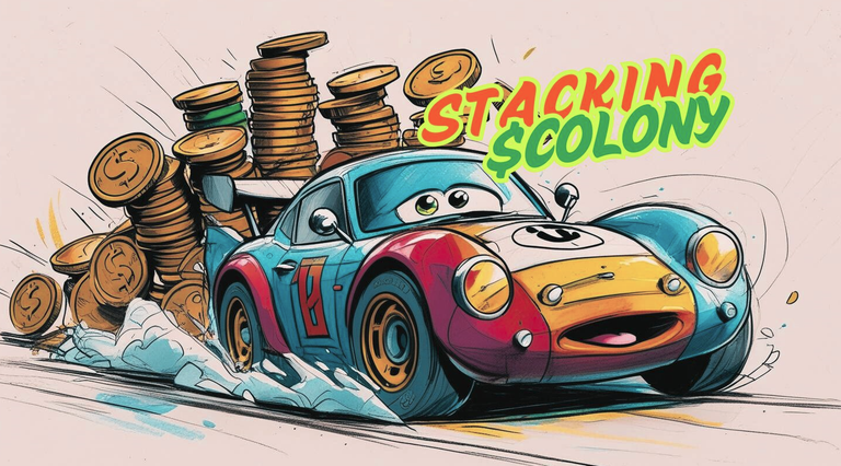 MOONKART - Stacking $COLONY using in-game method - 