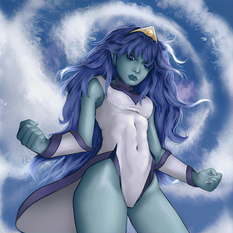 Nifty Friday: Splinterlands River Nymph Fanart NFT 🔥 by @brataka, minted on Splintertalk.