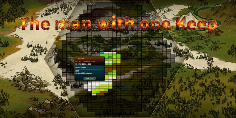The man with one keep - Splinterlands land experience