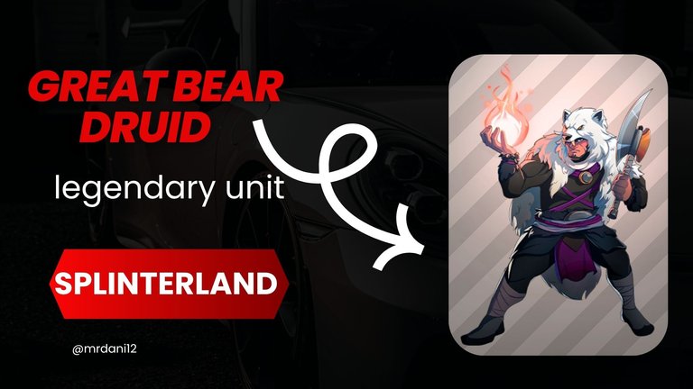 Best Foundation Card to Use in the Battle ( Great Bear Druid Legendary Unit) Beginner Guide How To use 