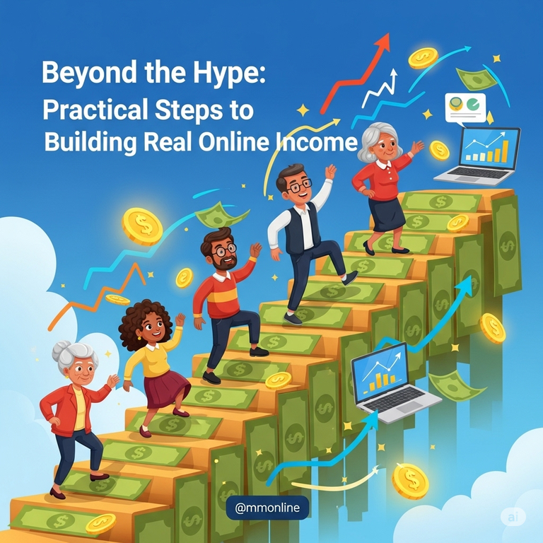 Beyond the Hype: Practical Steps to Building Real Online Income