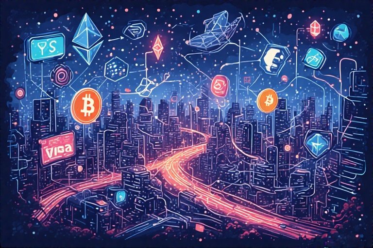 Crypto Momentum Builds: Ethereum Milestones, TRON’s Rise, and Visa’s Web3 Integration