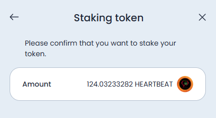 STAKING HEARTBEAT