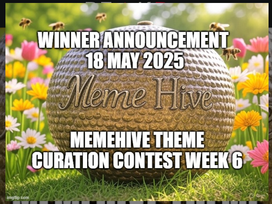 MemeHive Curation Contest Week 6 PEPE Rewards