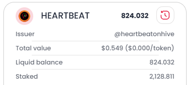 HEARTBEAT BEFORE STAKING