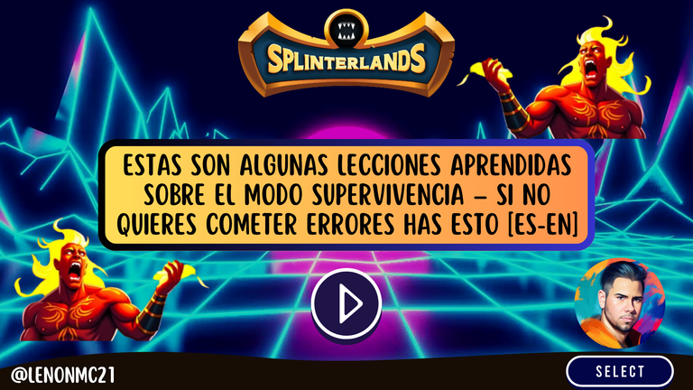 Estas son algunas lecciones aprendidas sobre el Modo Supervivencia – Si no quieres cometer errores has esto [ES-EN]