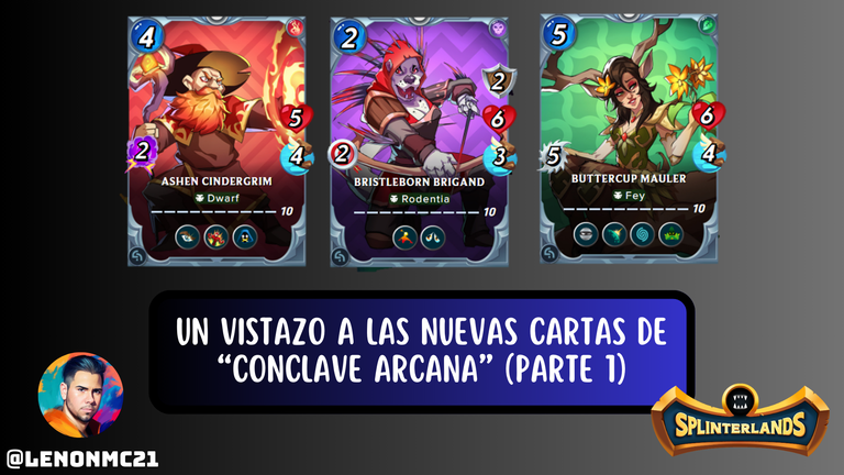 Un vistazo a las nuevas cartas de “Conclave Arcana” (Parte 1) [ES-EN]