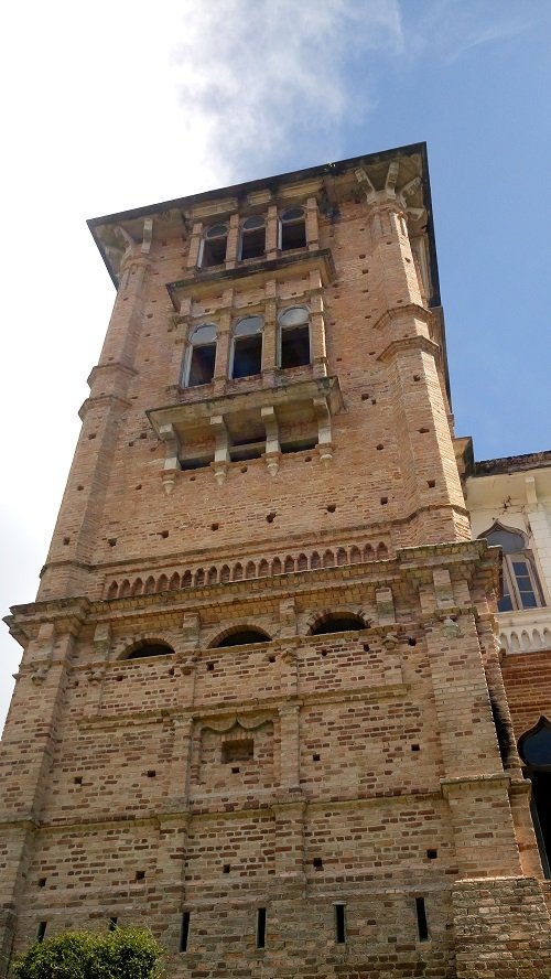 The six storey tower that was to house the first elevator in Malaysia!