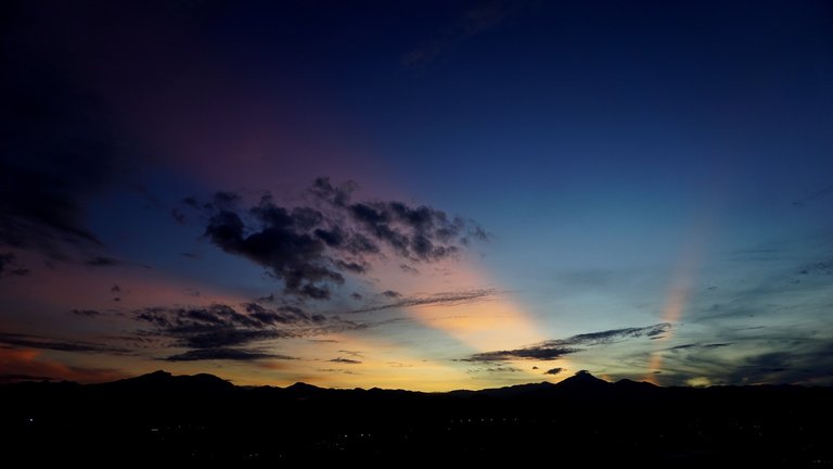 Lucky to face sunsets at home... and sunrise in Ipoh!