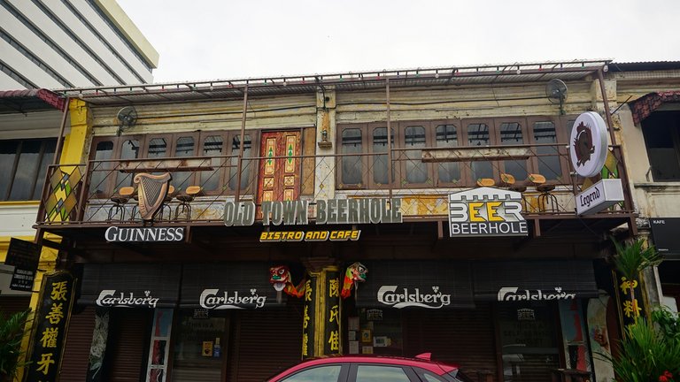 An interesting shopfront I found, closed at that hour of day, of course