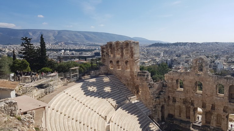 Herodeon and view