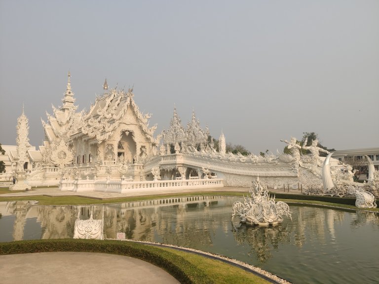 View of the Main Building and the Bridge of the Cycle of Rebirth