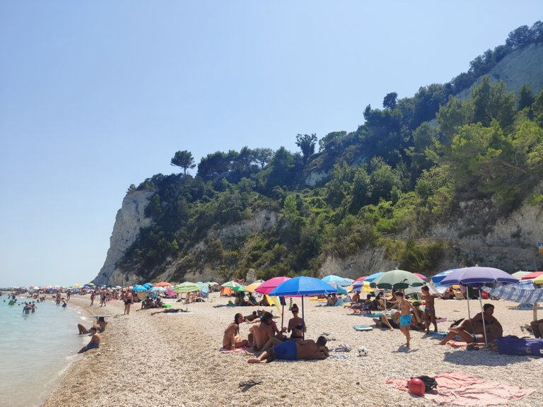 Sirolo beach