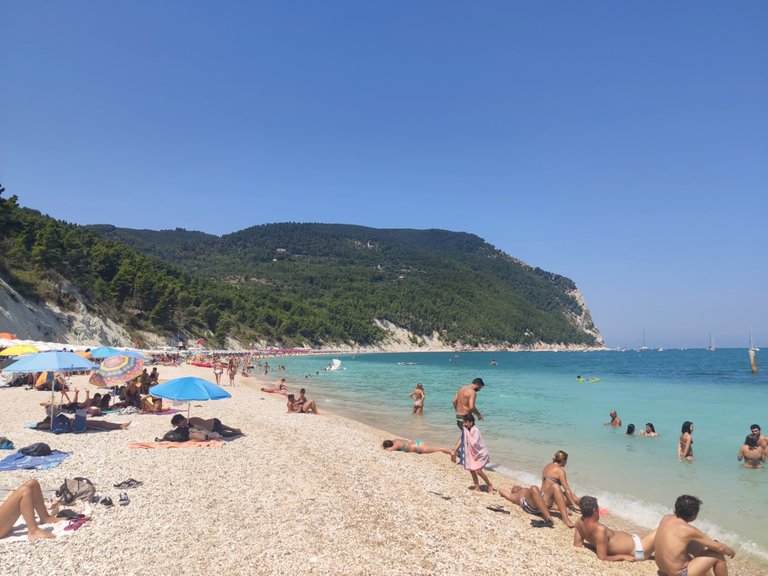 Sirolo beach