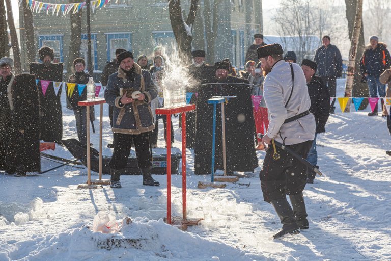 Cossack fun. Shashka Championship.