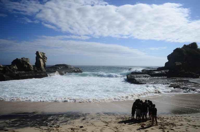 Klayar Beach paradise for nature lovers 
