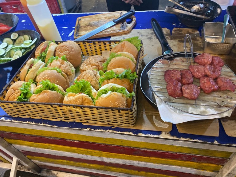 Homemade Hamburgers