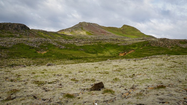 Hafrafell - view from the road.