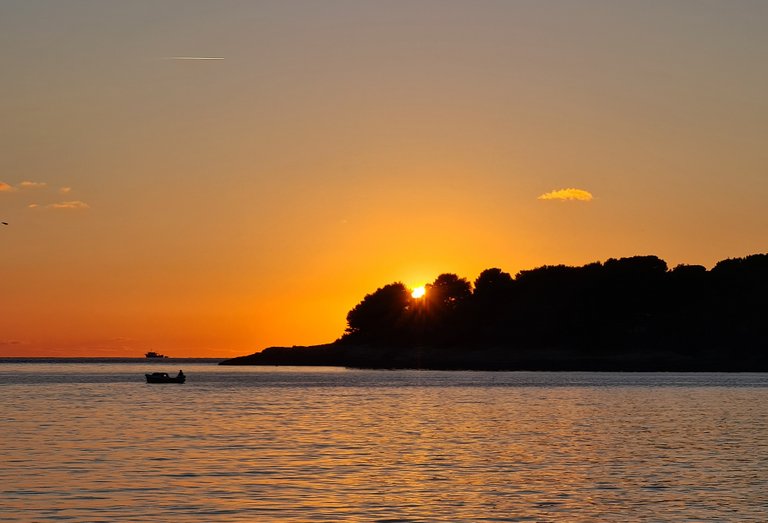 Sunset at the coast