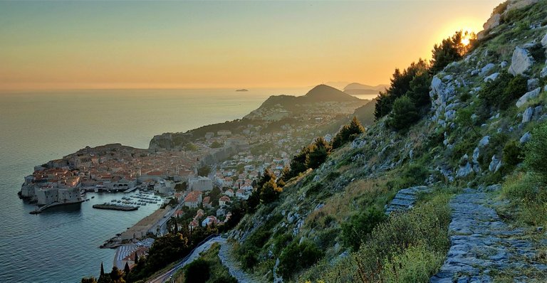 View over Dubrovnik