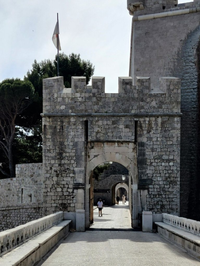 Location for shootings for Game of Thrones in Dubrovnik