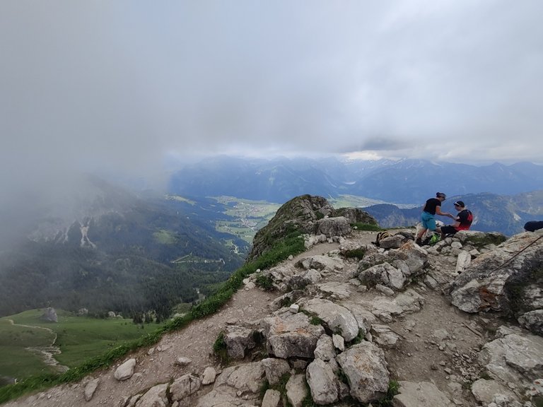 Aggenstein Mountain Top in the Allgau region