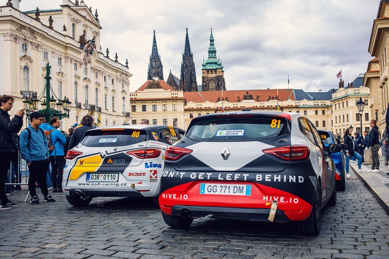 Central European Rally opening ceremony