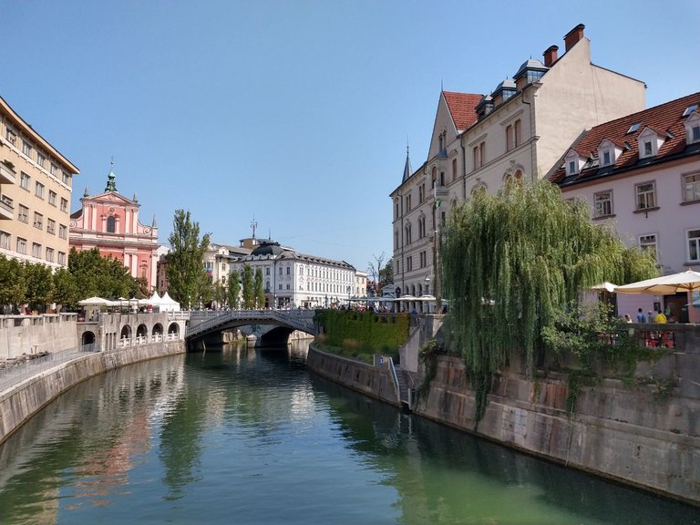 Ukraine - Lisbon bicycle touring! Day 17. Exploring Ljubljana