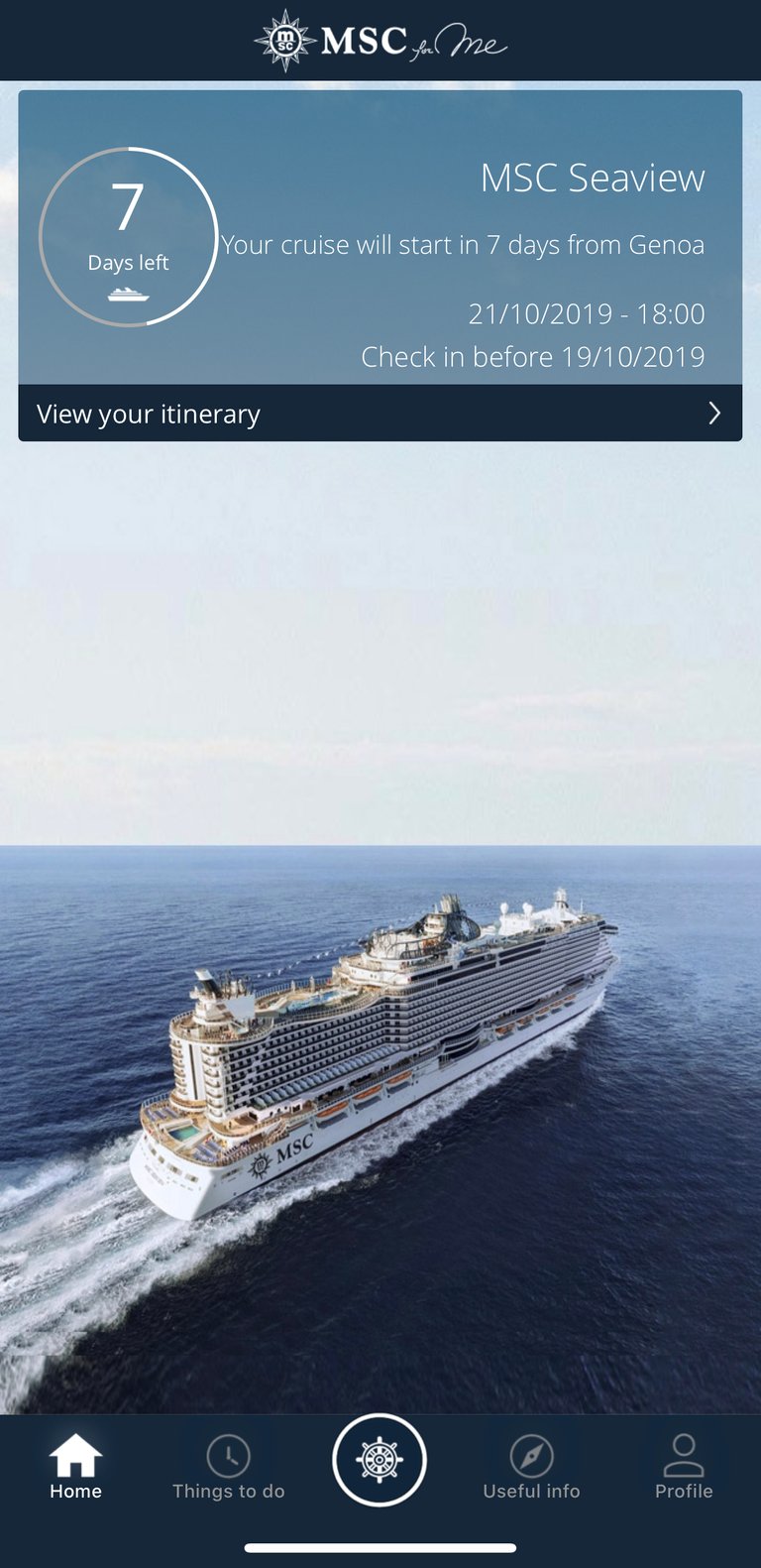 # source : my personal cruise ticket and app