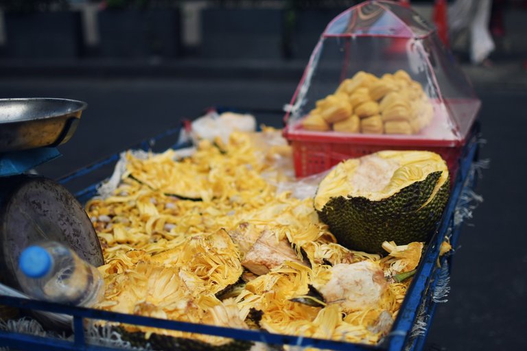 Jackfruit shells