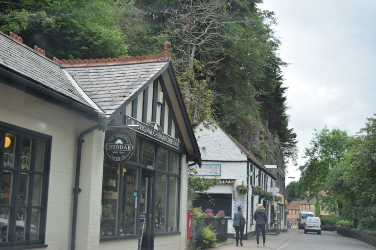 Shops at Cheddar gorge