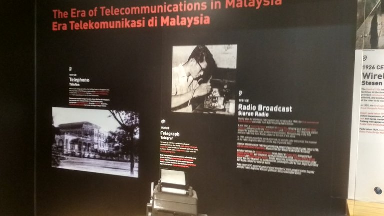 Storyboard of the era of telecommunications in Malaysia