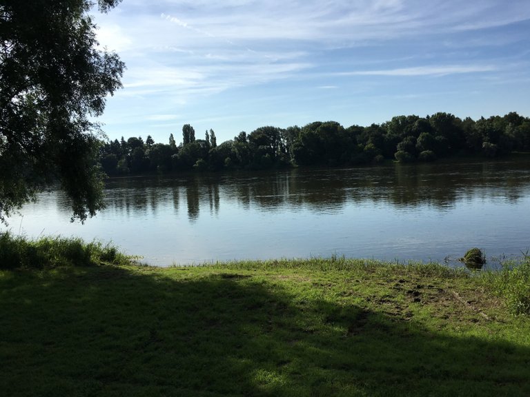 Loire river (1012 km), the longest river in France