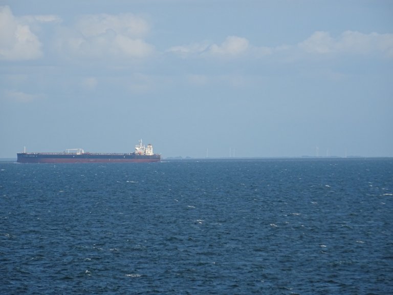 Very busy area of the Baltic Sea with heavy ship traffic