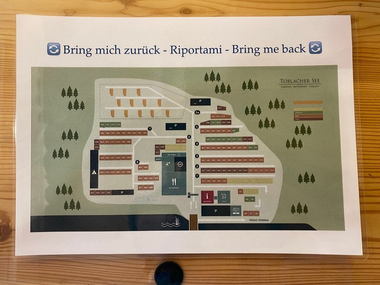 Camping map