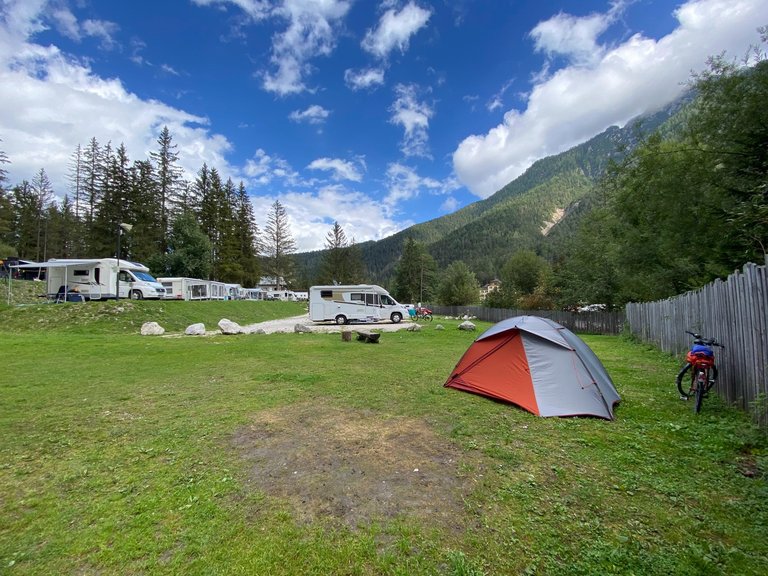 Set up camp quickly and went exploring this amazing place
