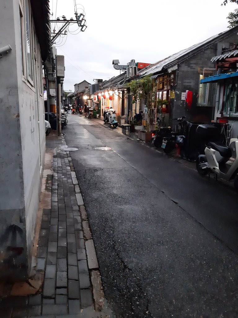 Hutong area near Hotel