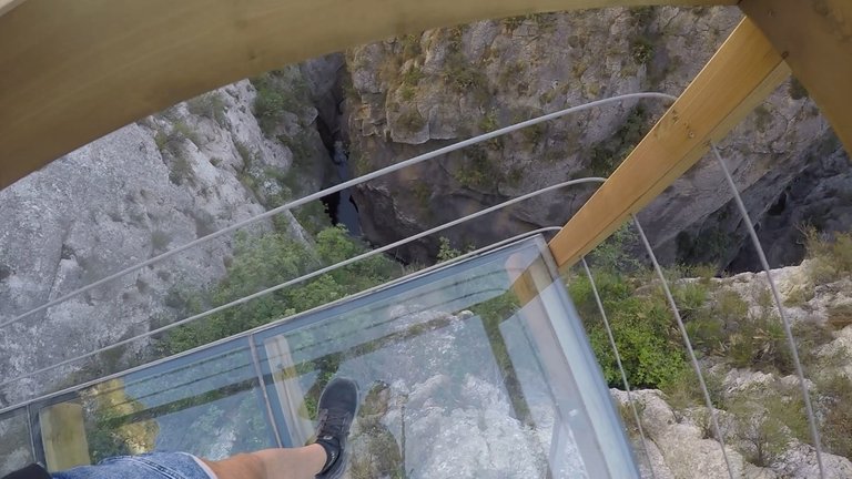 Not recommended for people with a fear of heights.