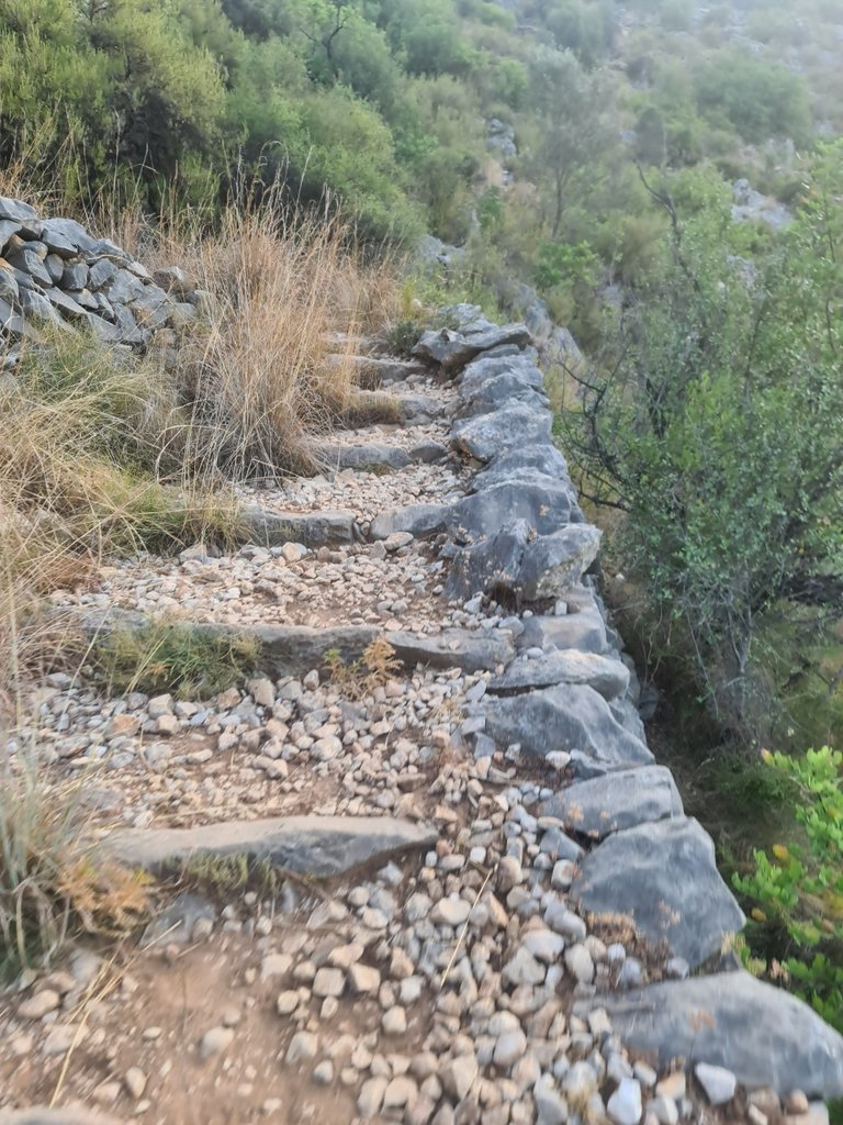 Steps carved by the Moorish (3).