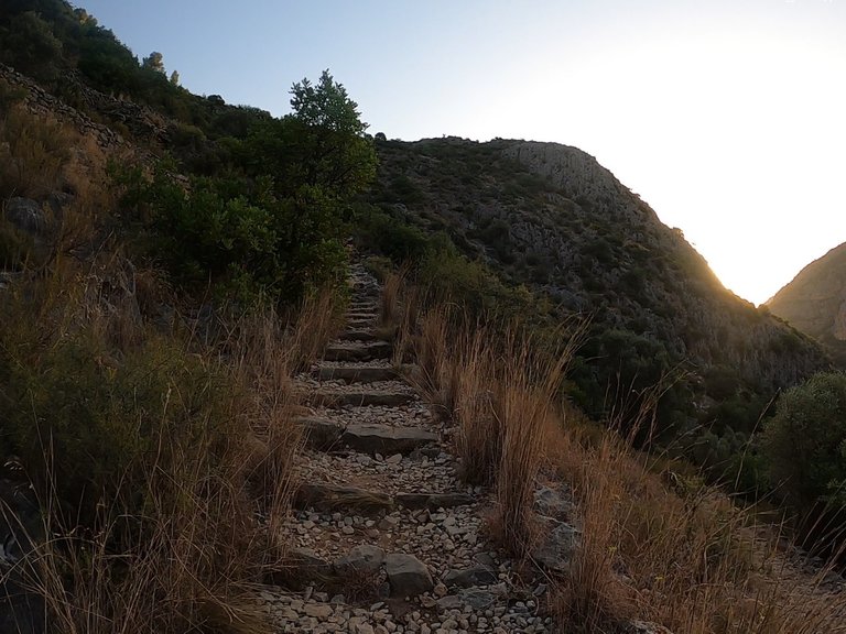 Steps carved by the Moorish (1).