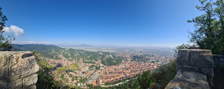 Panoramic view from the second viewpoint.