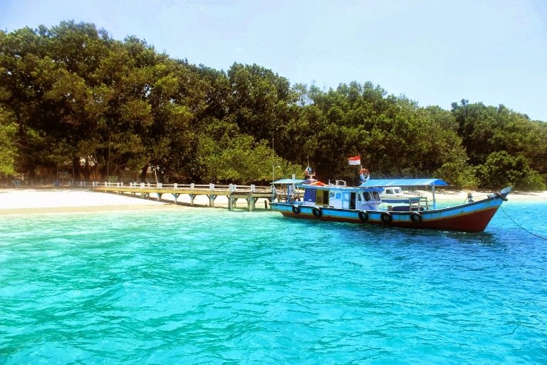 Peucang Island on Ujung Kulon National Park